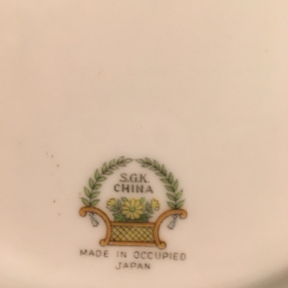 Made in OCCUPIED JAPAN decorative plate - Picture 3 of 6